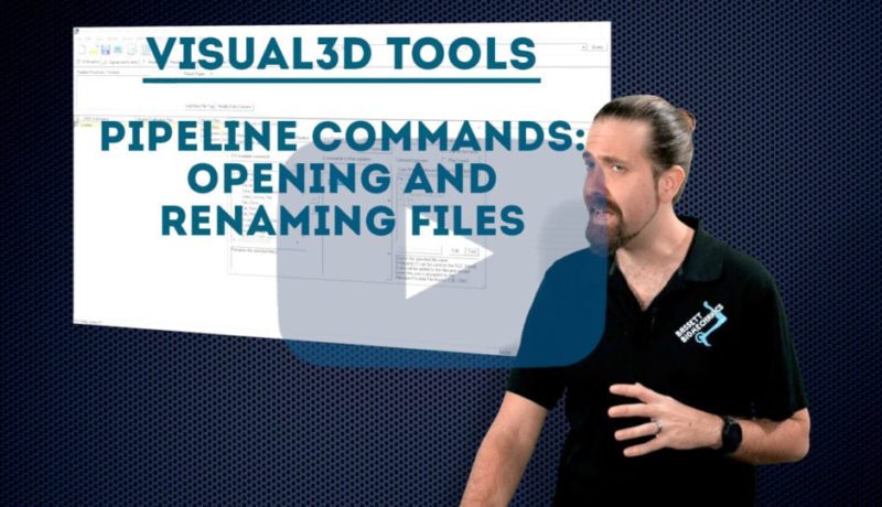 Pipeline commands: opening and renaming files