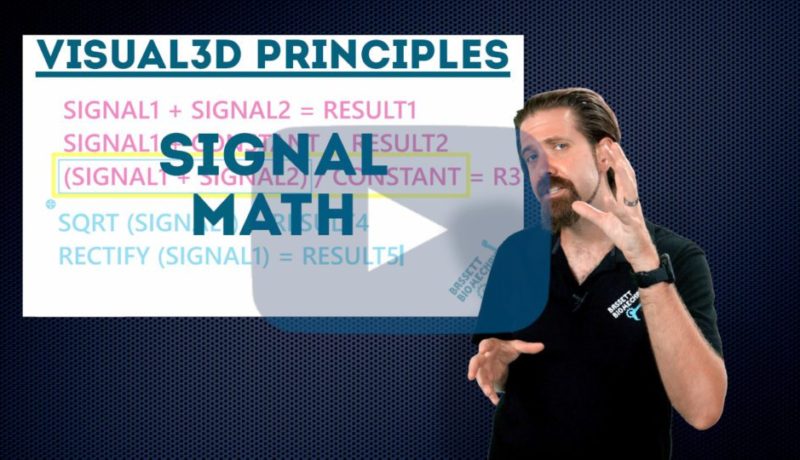 Signal math