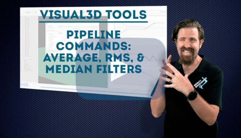 Pipeline commands: average, RMS, & median filters