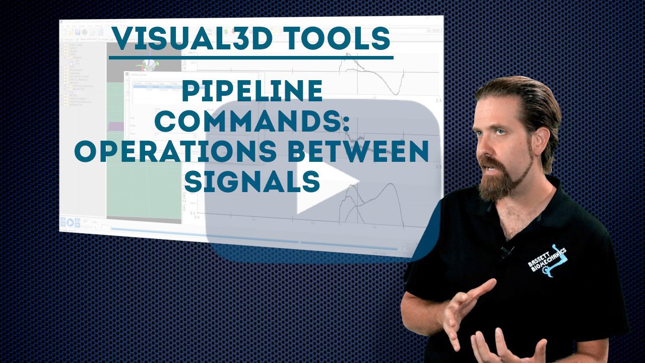 Pipeline commands: Operations between signals
