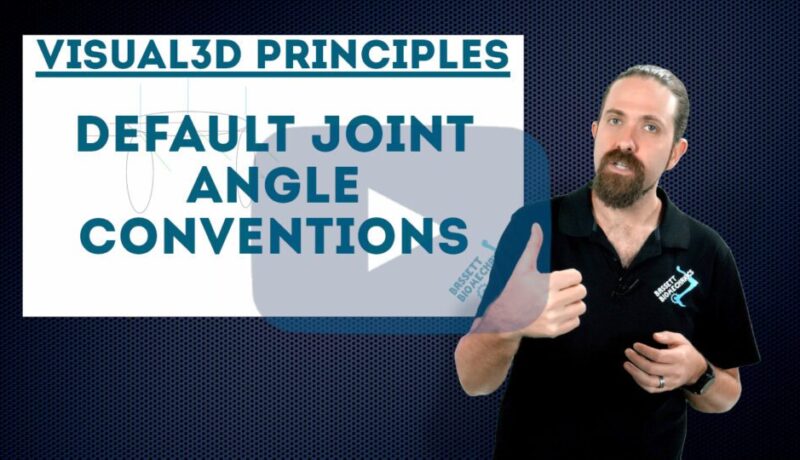 Default Joint Angle Conventions