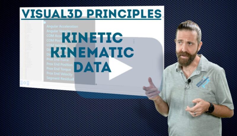 Kinetic-Kinematic Data